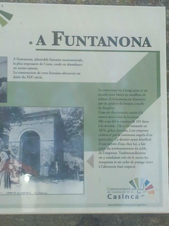 Gite La Fontaine Corse Loreto-di-Casinca Екстериор снимка